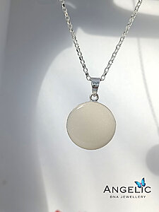 one circle of life dna pendant on gold chain